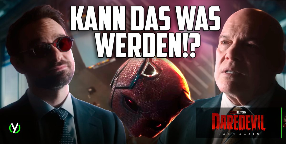 🚨 Der Trailer zu Daredevil: Born Again ist da! 🔥

Die beste Marvel-Serie feiert ihr Comeback – nach der Absetzung jetzt endlich eine Fortsetzung! 

Matt Murdock ist zurück, und wir können es kaum erwarten. 💥 

Was denkt ihr? Hype oder skeptisch? 👀
#DaredevilBornAgain #Marvel