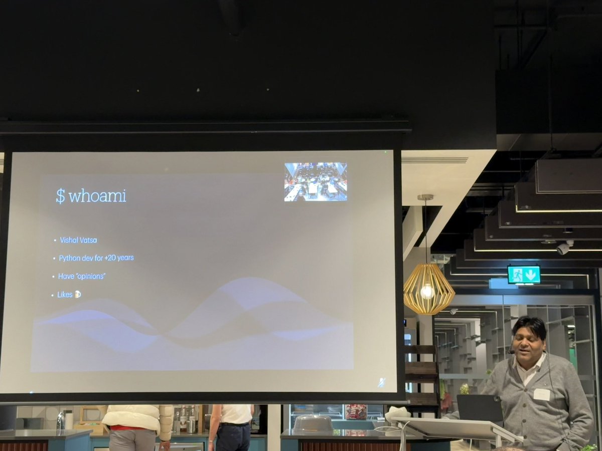 PythonIreland's tweet image. Pictures from last nights monthly meetup!
Thanks to our speakers @vvatsa and Manuel and our hosts at @MongoDB!
We’re always on the lookout for more people willing to share their Python stories, submit your ideas here:
python.ie/meetups/
#PyConIe #Python #PyCon