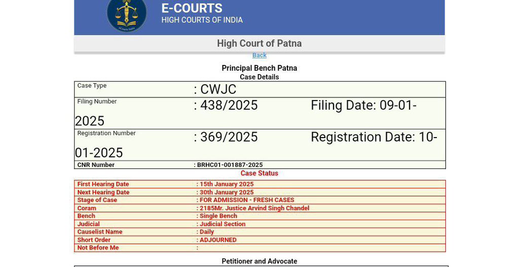 PrabhatSinghX's tweet image. BPSC Next Hearing: 30 Jan 2025.

#BPSC70thexam #BPSCProtest