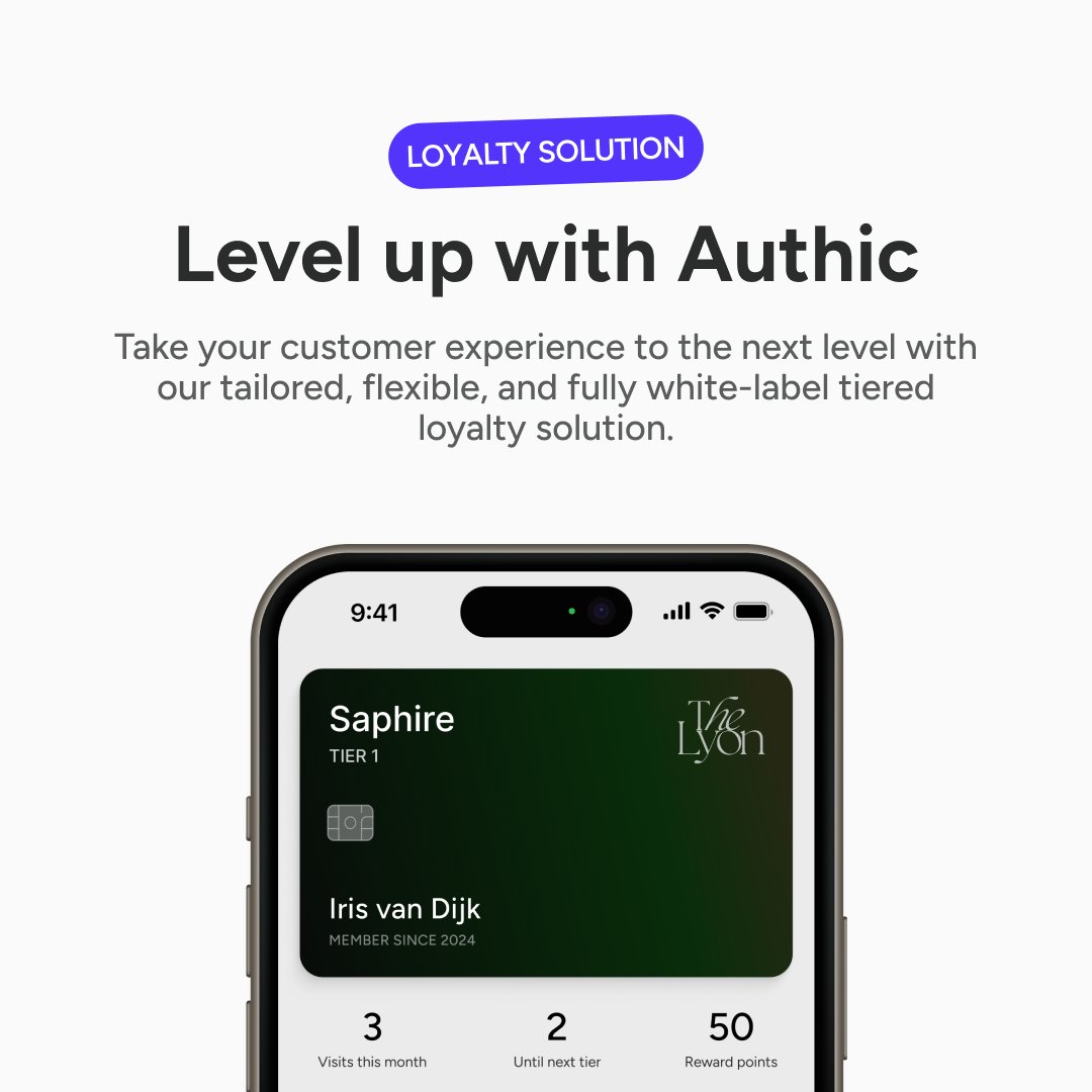 Authic - Loyalty starts here. tweet media