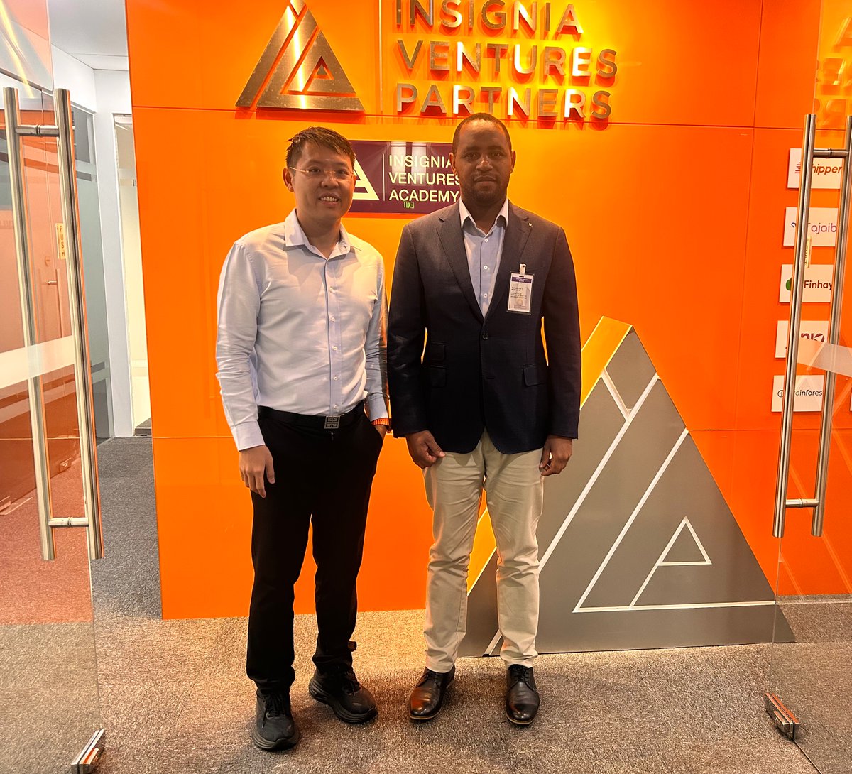 On Tuesday, High Commissioner <a href="/Jadouwihanganye/">Jean de Dieu UWIHANGANYE</a> met with Yinglan Tan,  Founding Managing Partner of the Singapore-based venture capital firm Insignia Ventures Partners, for a discussion on business opportunities for partnership with Rwandan institutions in neobanking, venture