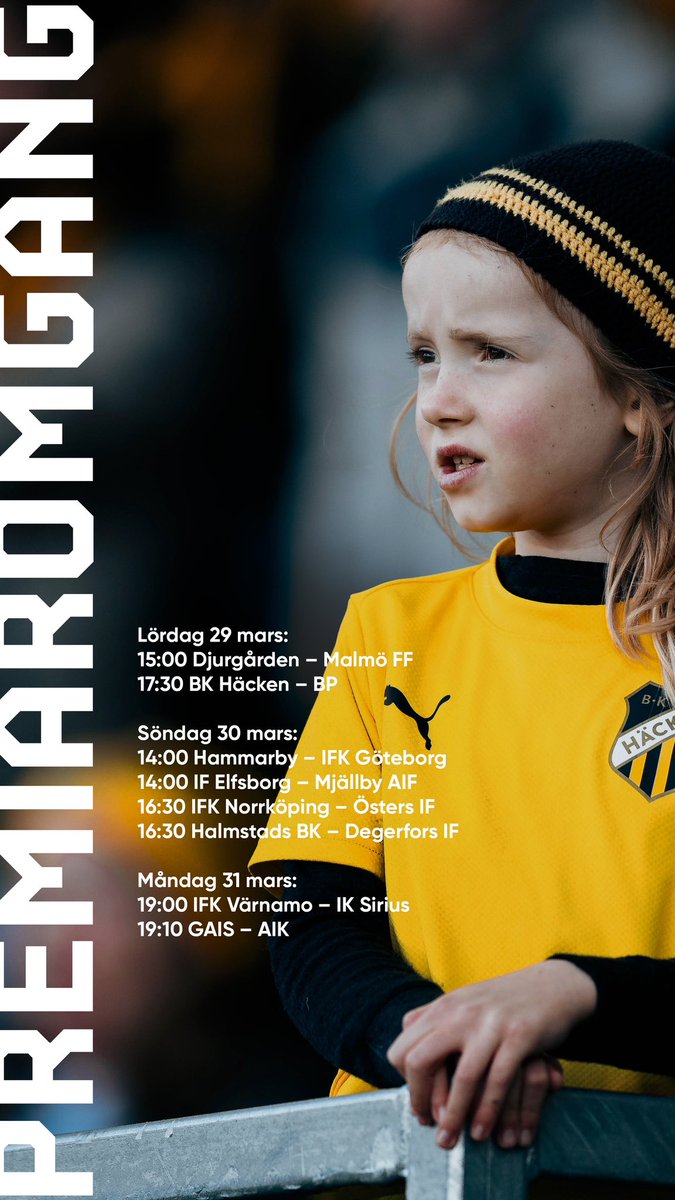 🔥 Allsvenskans premiäromgång 2025!