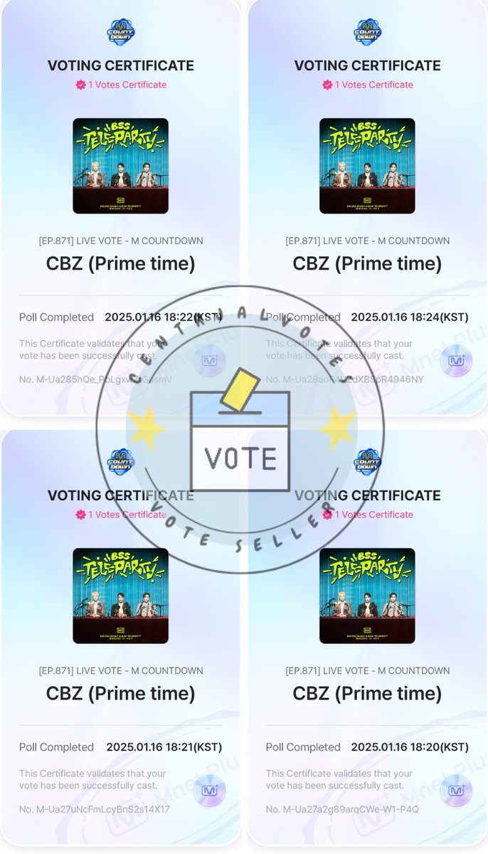 centrjalvotes's tweet image. DONE!! Drop 100 🎟️ Live Vote for RT deal with #BSS 

Thank you for RT deal with us 🙏🏻 
#centralproof