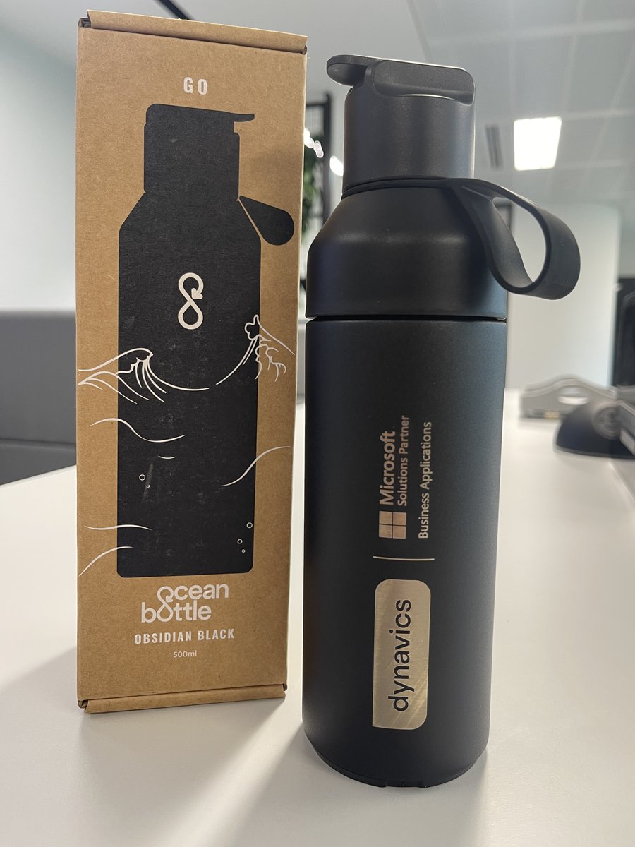 We're spending time &amp; effort in delivering our CSR initiatives, doing our bit to make the world a better place. 🌎
So, Ocean Bottle was the obvious choice for our bottles.
The sale of every bottle funds the collection of 11.4kg of plastic equivalent to 1,000 plastic bottles! 🚀