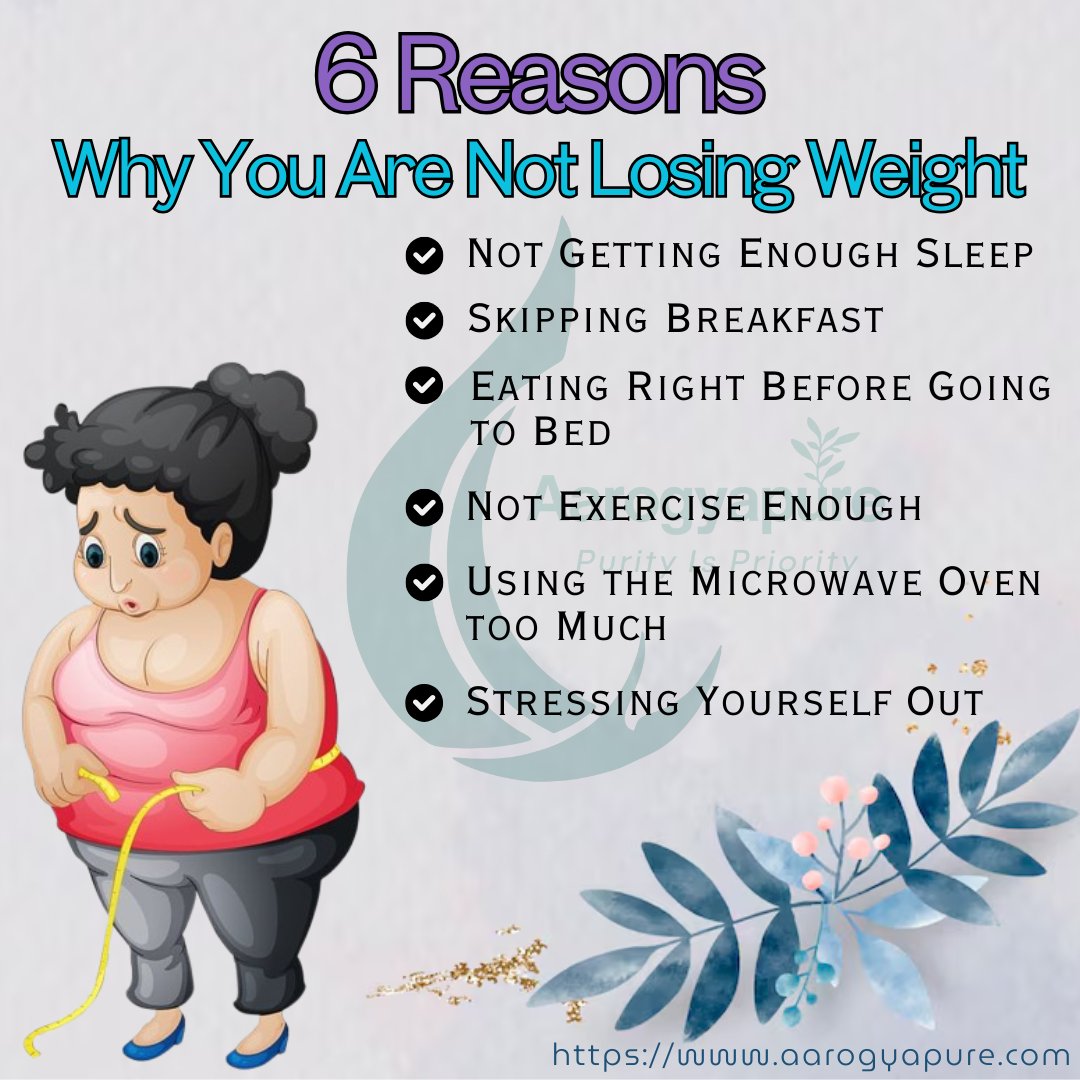 aarogyapureind's tweet photo. Why You Are Not Losing Weight?

#weightloss #weight #weightlosstips

Contact Us:

Aarogyapure India Pvt. Ltd.
Ph.:  +91-7669-227-924
Visit link:
https://t.co/Qm4mfCTBV6
Follow us @aarogyapureind https://t.co/SZiJQMvayH
