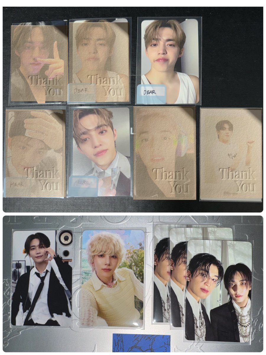 hani04_j's tweet photo. SEVENTEEN セブチ 交換 トレカ  タワレコ M2U ラキドロ KIT Weverse global GB キノ フォトカ アルバム

譲⌇ エスクプス ジョンハン ジョシュア ホシ ジュン ウォヌ ウジ ミンギュ ドギョム ミンハオ スングァン バーノン ディノ 

求⌇ 👼🏻(未所持･過去物◎)

郵送📮お気軽にお声掛けください🔖 https://t.co/EAKAIIXa2t