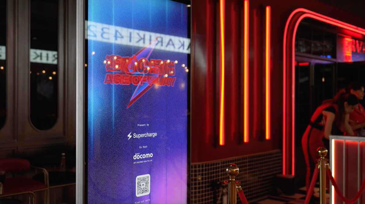 supercharxyz's tweet photo. What an AMAZING day in Bangkok! 🇹🇭 
Thank you to everyone who joined us  for the #AgeOfPlay kickoff. 🌟 

🚀 Highlights: 
AI-powered fandom tools. 
Gamification insights. 
Supercharge Wallet demos. 

Surprise is ahead! Stay tuned. 
#supercharxyz #sctw2025 #aifandom #taop2025 https://t.co/bXRLBirjOz