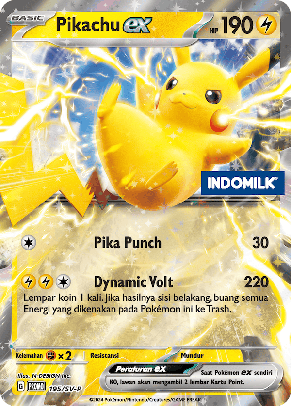 ポケカ海外情報】 「Indomilk Kids」とコラボしたプロモカード判明