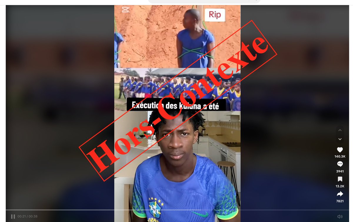AssoBlogMali's tweet image. FAUX : Cette vidéo ne montre pas une exécution des Kuluna en République démocratique du Congo

A lire...assoblog.org/faux-cette-vid…

#AngaSèguè_Sèguè #Mali #ABM #Kuluna