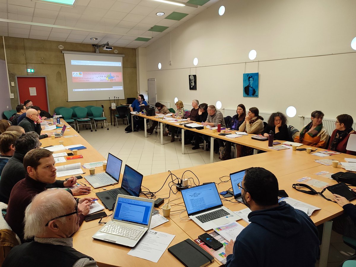 SnicsFsuReims's tweet photo. Début du Congrès départemental #Ardennes avec les représentants des différents syndicats (SNUipp, SNES, SNUEP, SNUTER, SNEP, SNASUB, SNETAP, SNICS...).  @FsuNationale @FSU_SNUipp @SNESFSU @SNICS_FSU @SNUEPFSU @snasub_fsu @snepfsu https://t.co/18YQD5H90D