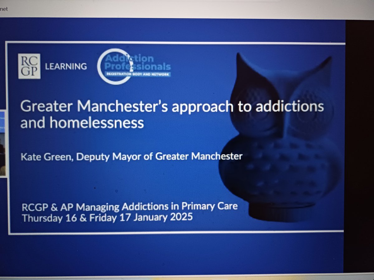 #DRYMESTER (@drymester_nhsgm) on Twitter photo We're here at the <a href="/rcgp/">Royal College of General Practitioners</a> 'Managing Addictions in Primary Care Conference'. GM Deputy Mayor, Kate Green discusses Greater Manchester's approach. <a href="/addictionprofs/">Addiction Professionals</a>
#alcoholfreepregnancies We're here at the <a href="/rcgp/">Royal College of General Practitioners</a> 'Managing Addictions in Primary Care Conference'. GM Deputy Mayor, Kate Green discusses Greater Manchester's approach. <a href="/addictionprofs/">Addiction Professionals</a>
#alcoholfreepregnancies