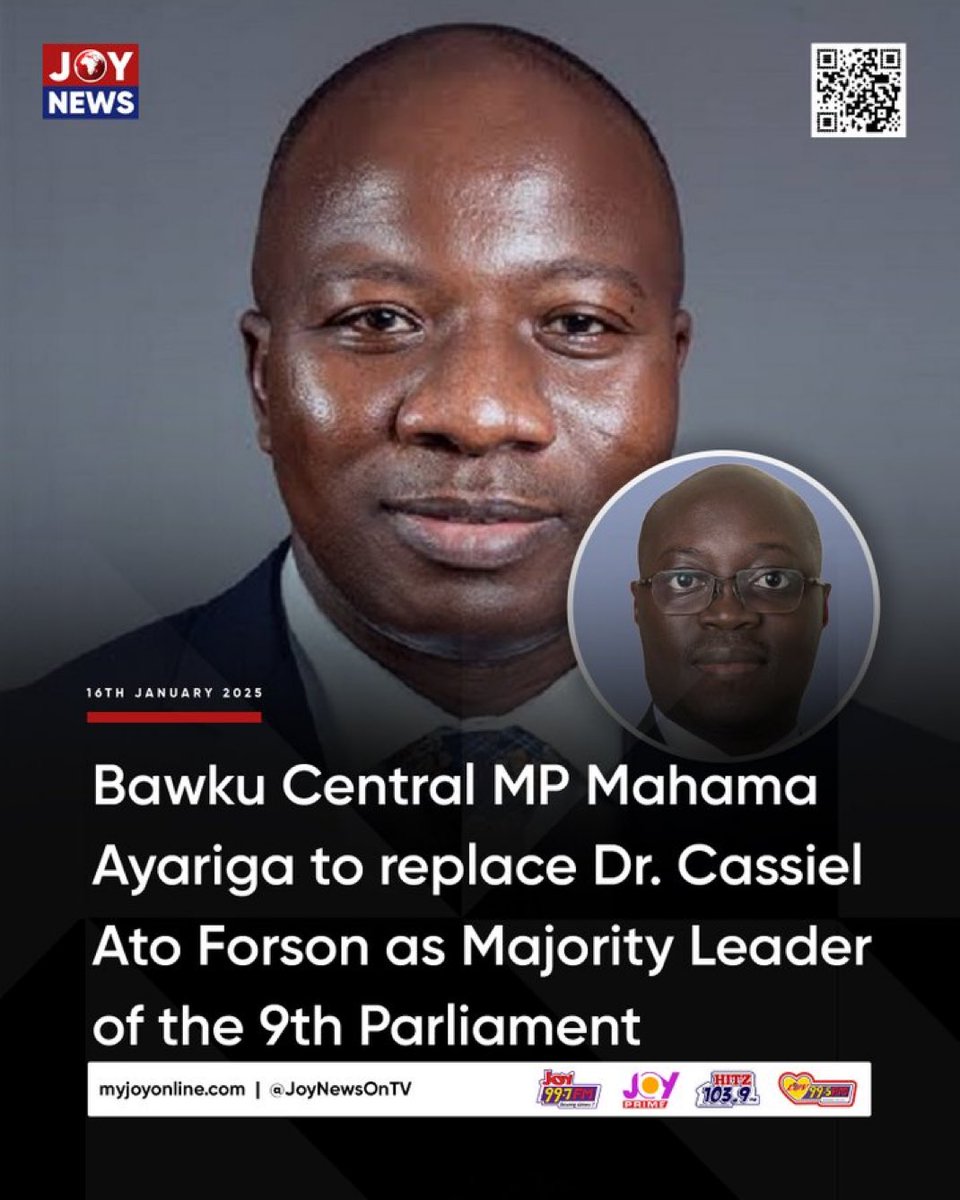 AcquahEfkab's tweet photo. Northern President 
Northern Speaker
Northern Attorney General 
Northern Energy Minister.
Northern National Security Cordinator

And now Northern Majority Leader.

Surely more to come;

Imagine the narative had this happened to be NPP gov't. https://t.co/GyrX50L6Ky