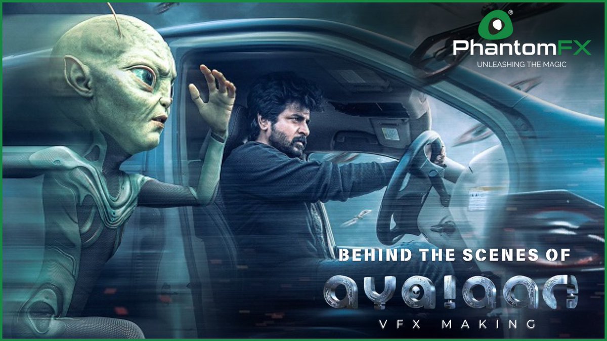 ICYMI: See the unseen magic behind #Ayalaan! 🛸

Get behind the scenes of Ayalaan VFX making, witness the how the sci-fi action is brought to life with hidden details, stunning CGI and breathtaking visuals 🪄

Watch now: youtu.be/nPF_1PB15B4?si…

<a href="/bejoyraj/">Bejoy Arputharaj</a> <a href="/Siva_Kartikeyan/">Sivakarthikeyan</a>