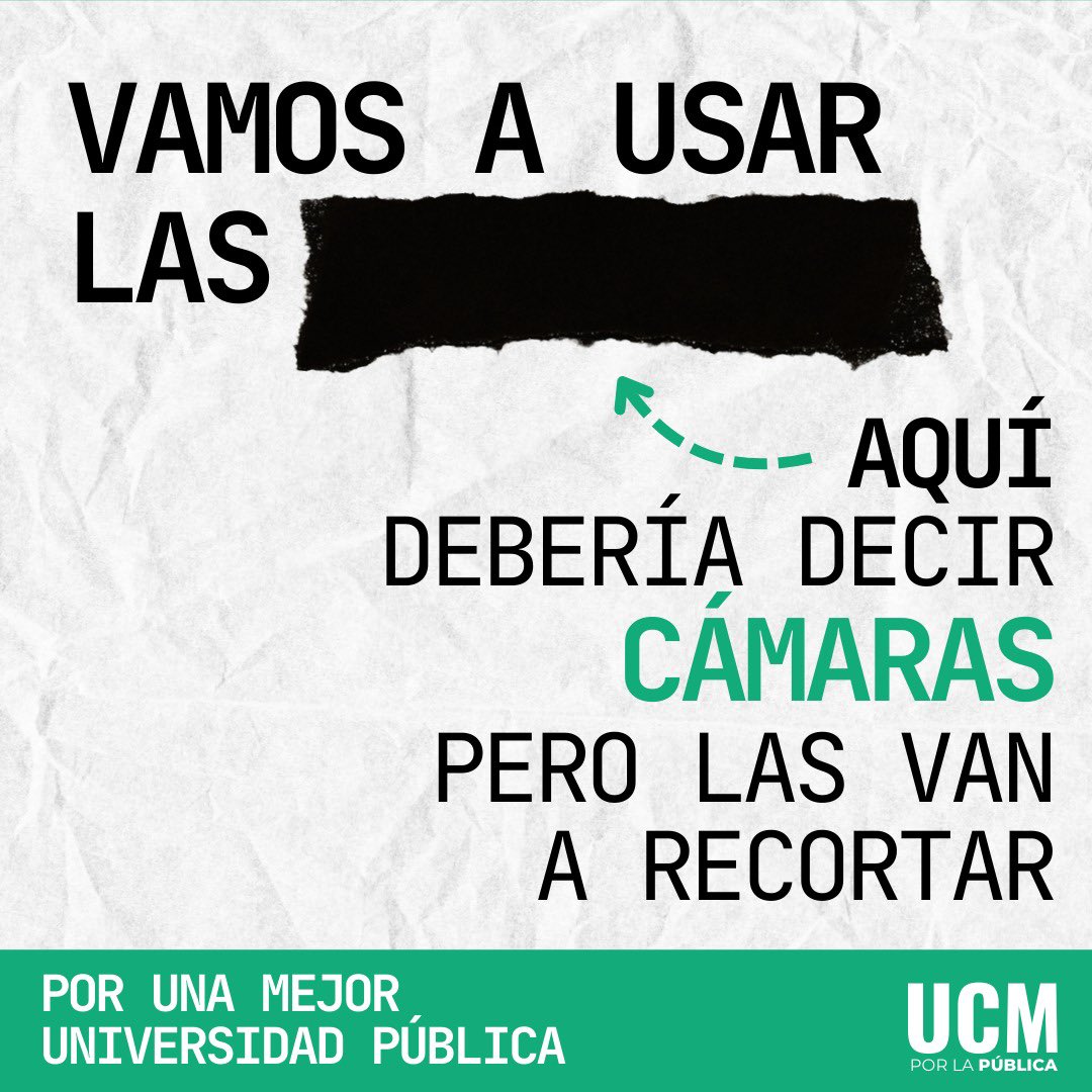UCMporlaPublica's tweet photo. Vamos a usar porfin los….. a vaya.. https://t.co/fVDxEoLchd