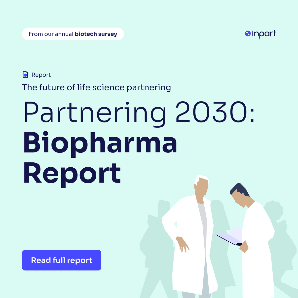 Download our Partnering 2030 report! Based on our surveys with hundreds of biotechs, out-licensors, and research institutes, this is the industry's best guide to the challenges of partnering with top pharma firms and VC investors.

🔽 Secure your copy: eu1.hubs.ly/H0fWc8w0
