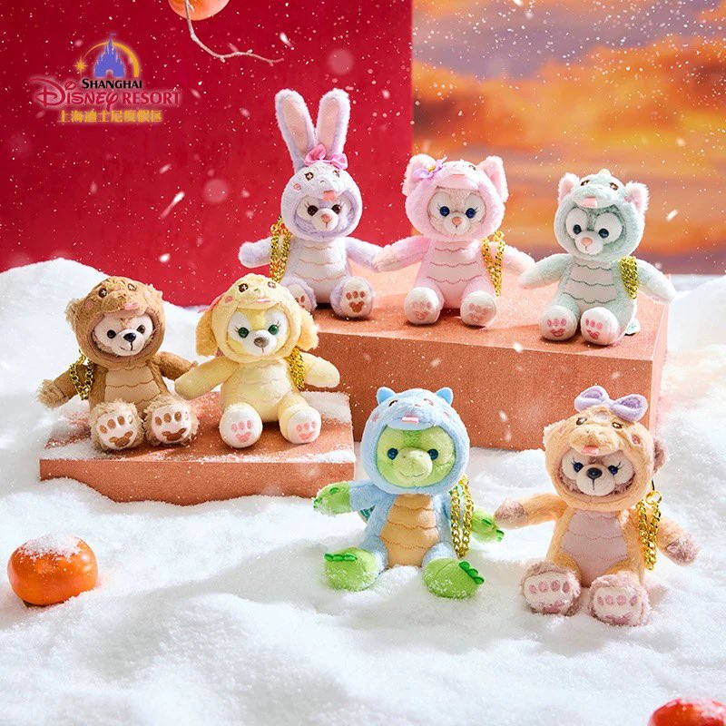 ダッフィーフレンズ 巳年シリーズ🐍✨ 今年の干支「巳」をテーマにした