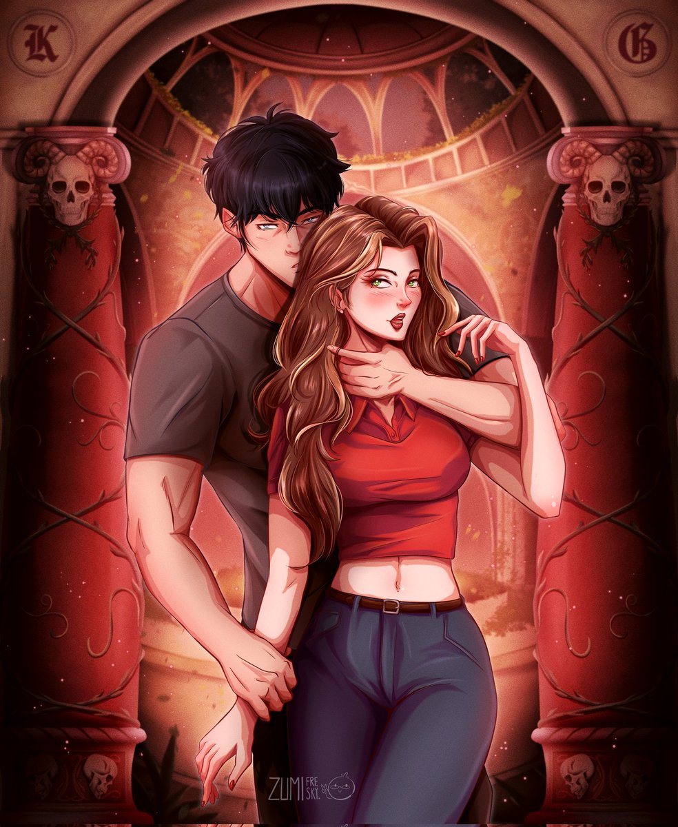 zumifresky's tweet photo. “Next time you say what I’m offering is not enough, I want you to remember this view. I want you to remember how every part of you is fucking mine.”❤️🔥

#rinakent #rinaverse #log #fanart #godofmalice #killiancarson #glyndonking #digitalart #legacyofgods https://t.co/PRuqC76r14