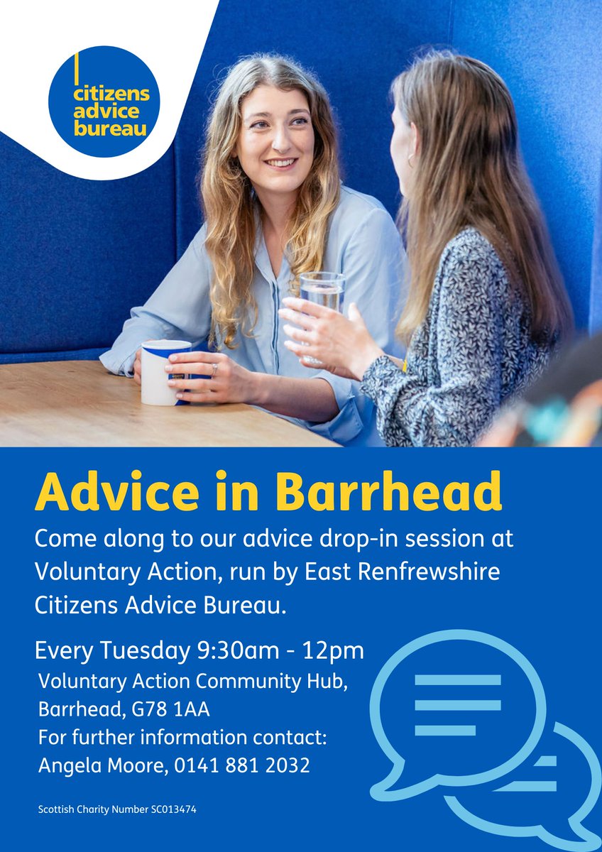East Renfrewshire Citizens Advice Bureau tweet media