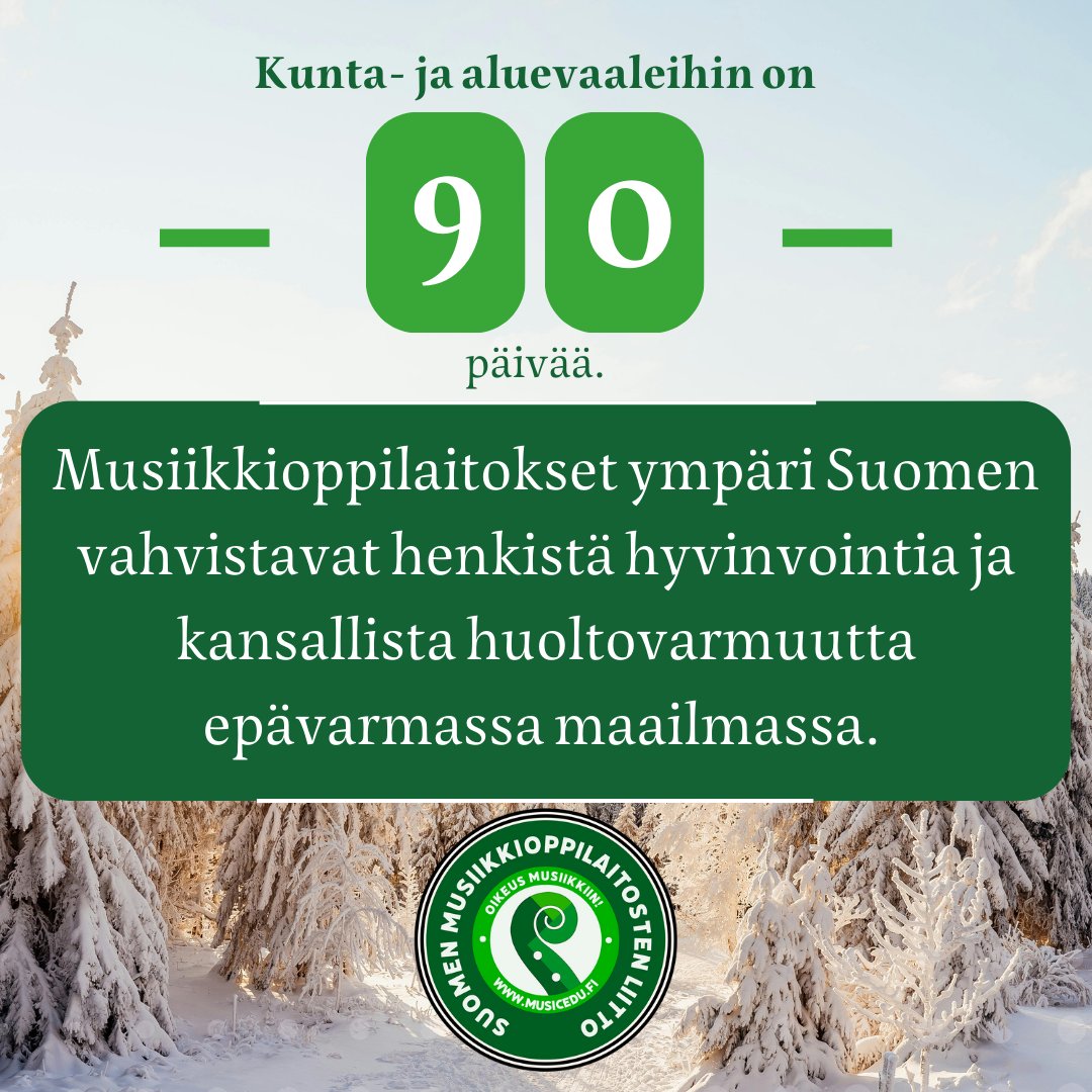 Suomen musiikkioppilaitosten liitto (SML) tweet media