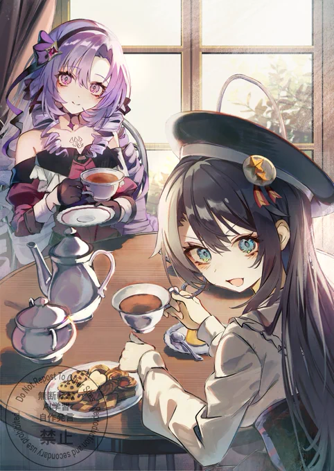 お茶会! #サロメ百万展 #プロテインザスバル 