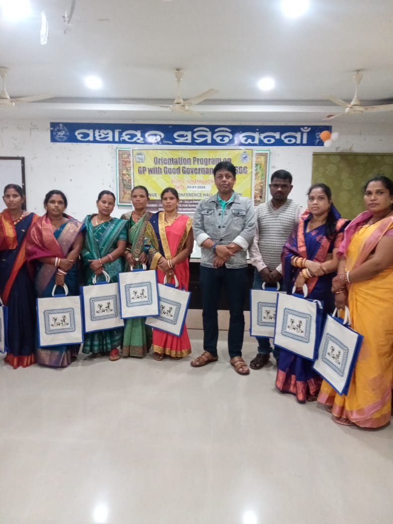 ONE DAY ORIENTATION TRAINING OF ALL LINE DEPT AND SARPANCHES ON GOOD GOVEERNANCE  AT GHATGAON BLOCK DT 03.01.25, <a href="/PRDeptOdisha/">Panchayati Raj and Drinking Water Department</a> , <a href="/drdakjr/">drdakjr</a>