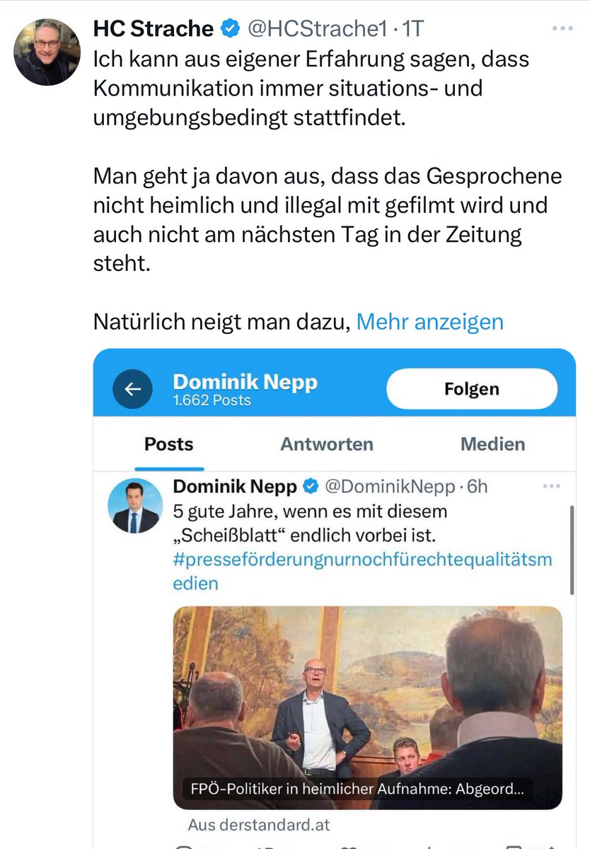 Man geht natürlich nicht davon aus, dass jedes Wort auf einer Veranstaltung morgen in der Zeitung steht. Man könnte sich aber - kleiner altmodischer Tipp - gleich von vornherein so benehmen, dass das kein größeres Problem wäre.