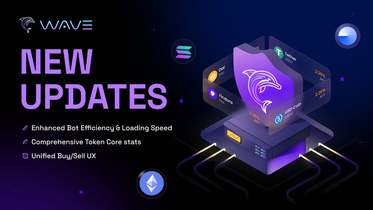 🌊 What’s New in Wavebot?

✨ Enhanced Bot Efficiency &amp; Loading Speed
We've optimized the platform for faster loading, ensuring smoother navigation throughout Wavebot.

🚀 Improved Token Indexing
Access Token stats more quickly, letting you make decisions with minimal delay.

🔄