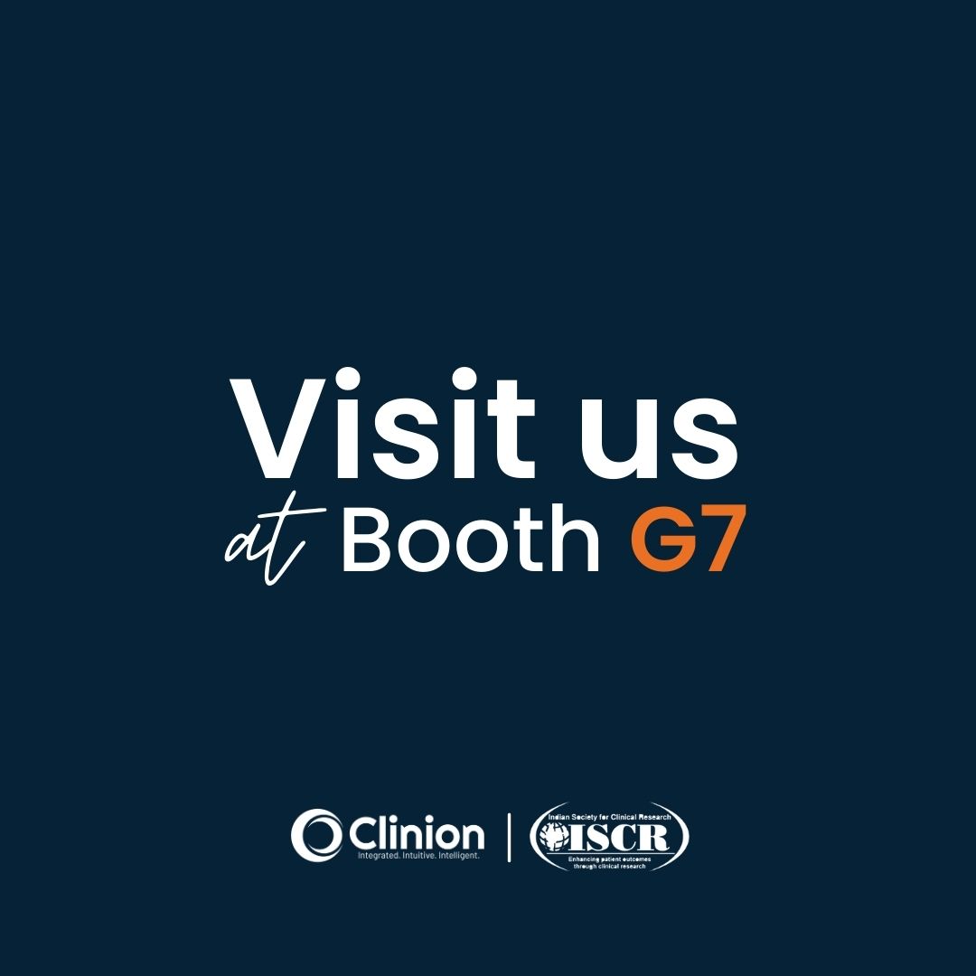 clinion's tweet image. Explore how #AI is transforming #protocolgeneration with Clinion's innovative solutions! Visit us at Booth G7 at #ISCR2025 and meet our expert, Vijay Bhaskar Reddy Velagala to learn more. Book a slot: clinion.com/iscr-18th-annu…