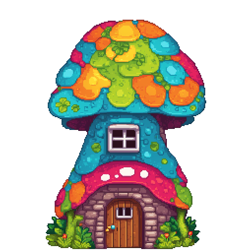 Every building tells a story... What emotions does this colorful design evoke in you? Let us know in the comments! 🏠
~ This is one of the many structures that can be found in our game.
#EdgeWalker #PixelArt #IndieGame #GameDev #gamedevelopment #gamedesign #drillingAnt