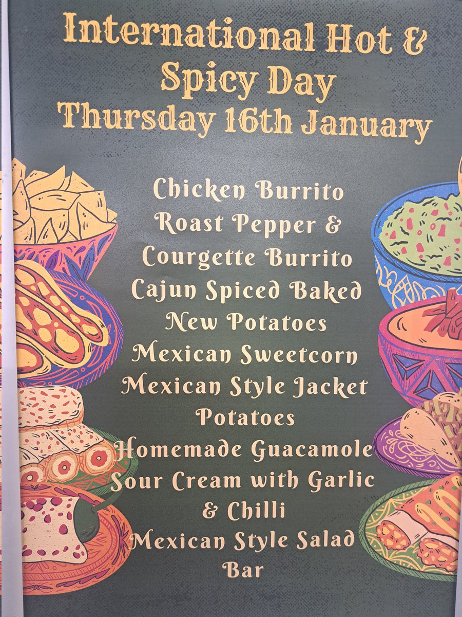 s_stbernard's tweet photo. International hot and spicy day lunch 
@HolroydHowe 
@MaryMar89923871 
@melrahaman https://t.co/qyGwlq9GU0
