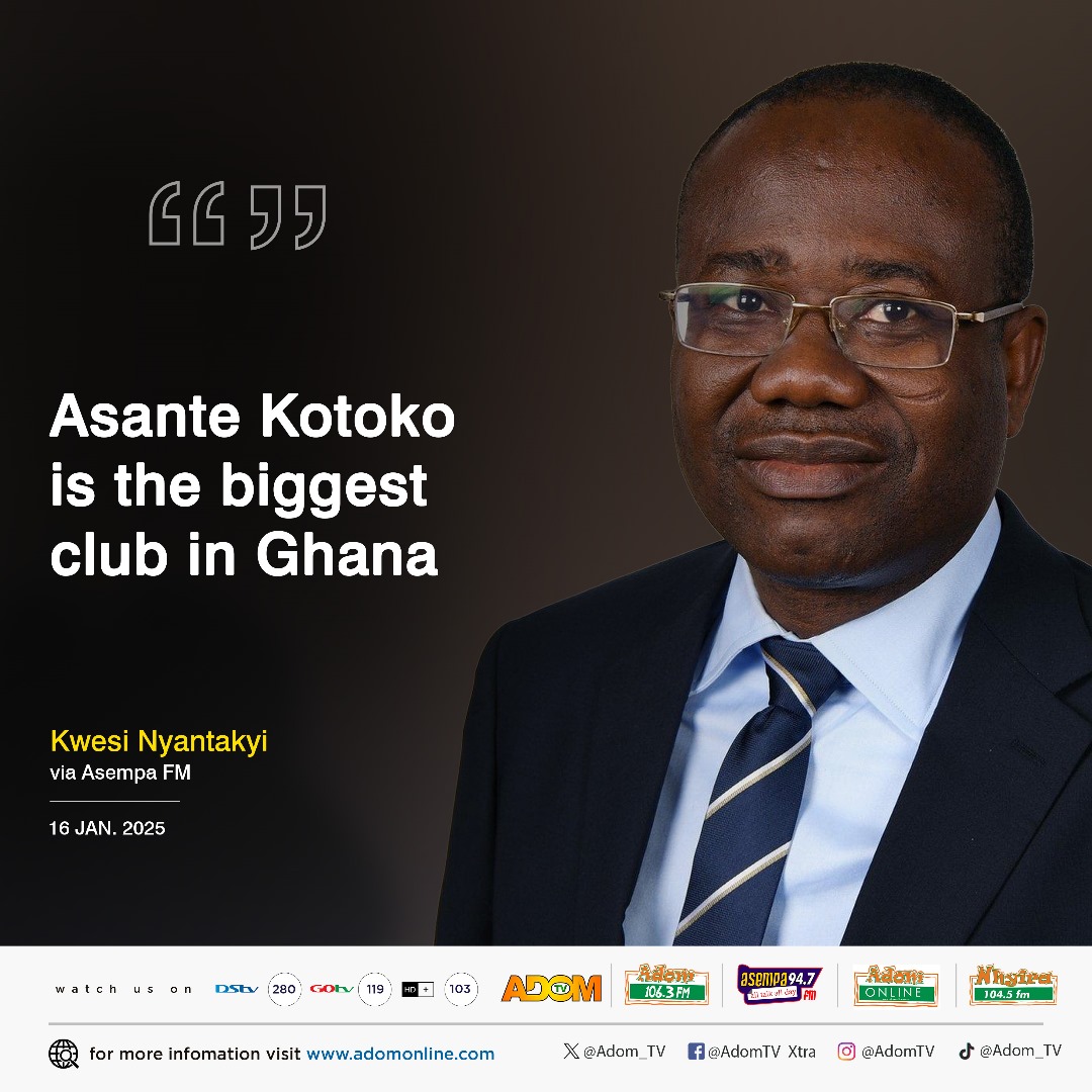 adom_tv's tweet image. Asante Kotoko is the biggest club in Ghana - Kwesi Nyantakyi

#AdomSports