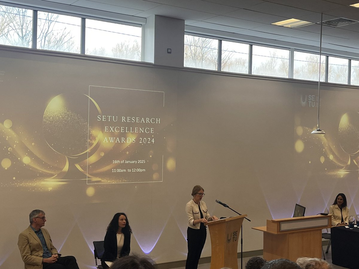 Prof Veronica Campbell <a href="/SETU_President/">SETU President</a> welcomes everyone to the <a href="/SETUIreland/">South East Technological University</a> Research Excellence Awards 2024 <a href="/SETU_Research/">SETU_Research, Innovation and Impact</a>