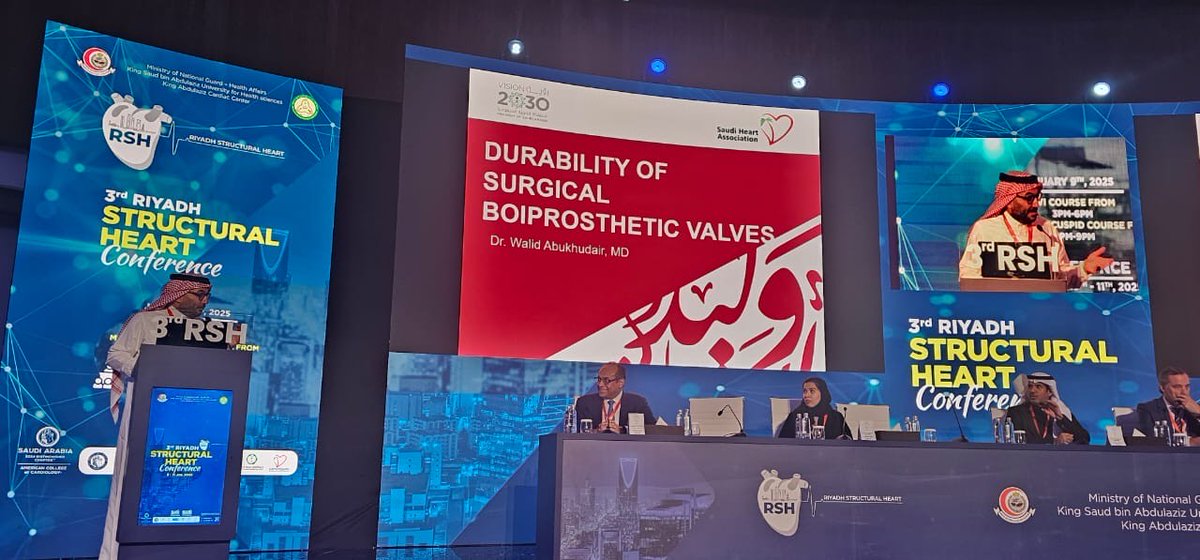 It was a pleasure to be part of RSH 2025 in Riyadh. 
#riyadhstructuralheart  #heartstructural