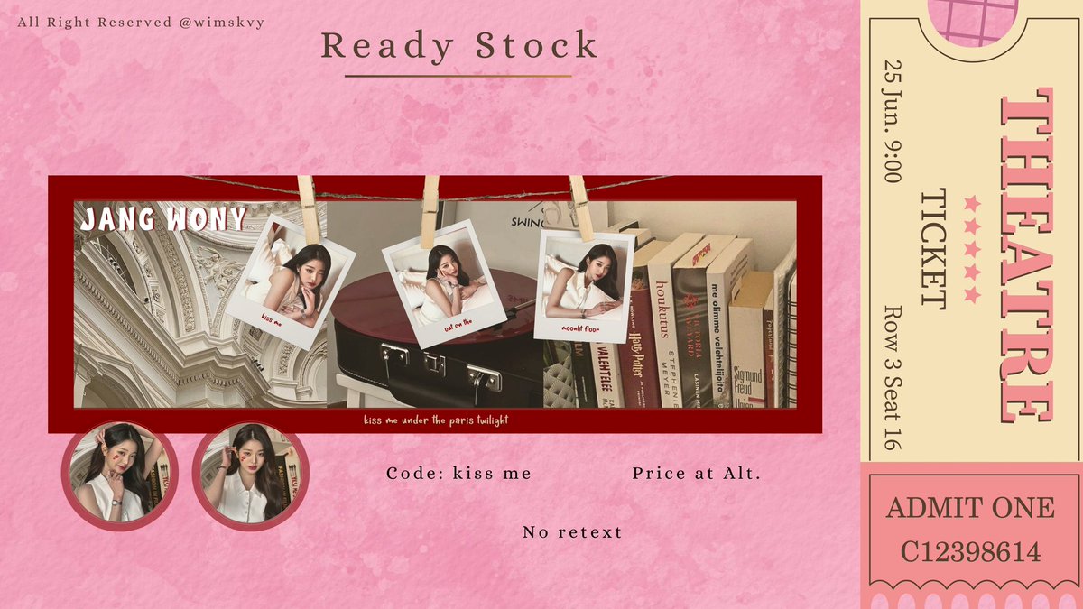 Sebelum aku masukin ht, apaa ada yang mau take? Kalau adaa ketuk dm aku yapp!