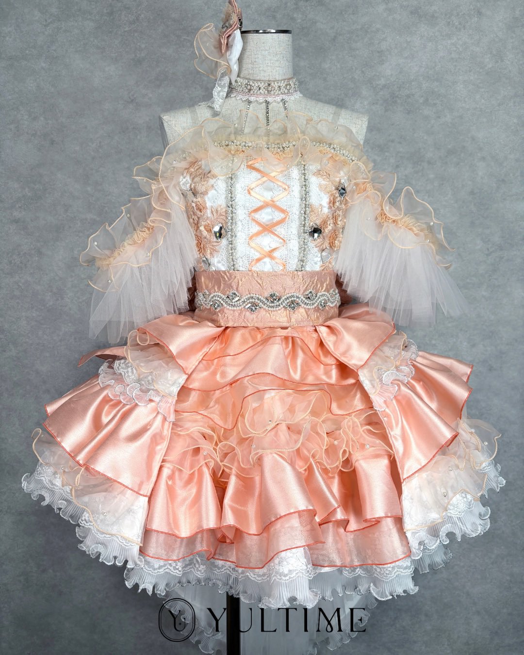 アイドル衣装 生誕祭 ハンドメイド 衣装 ピンク お姫様 コスプレ