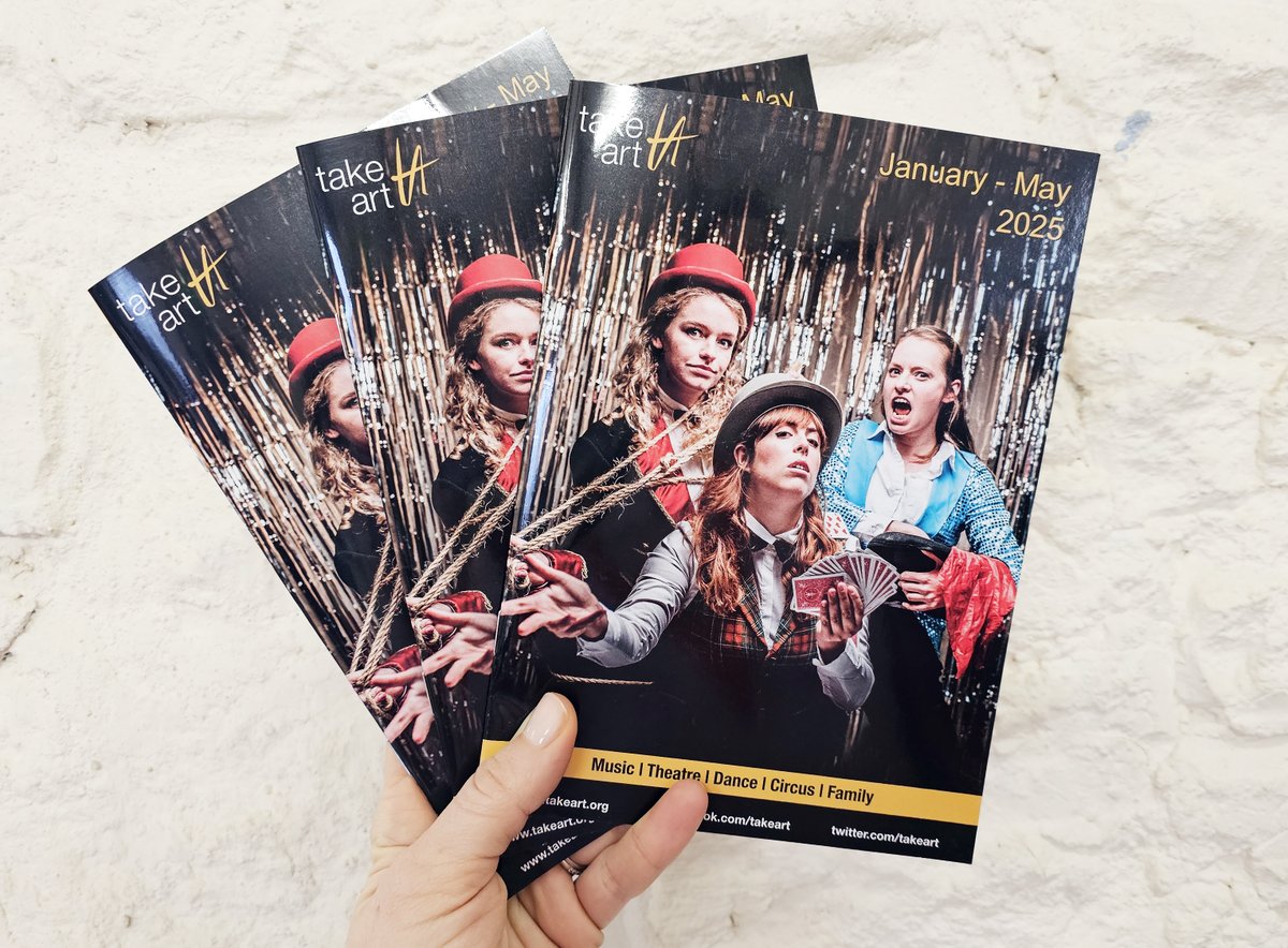 Our latest brochure has been officially published and it's now available at select venues across Somerset. You can take a peek here: bit.ly/40biBgw or visit the Take Art website News section. Sign up so you don't miss out on future issues: bit.ly/3dJUYrh !