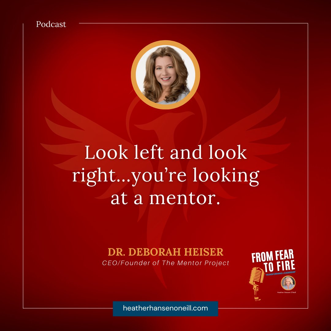 FindYourFire's tweet image. Listen in to this great podcast about mentorship with @deborahheiser !  heatherhansenoneill.com/2025/01/mentor…