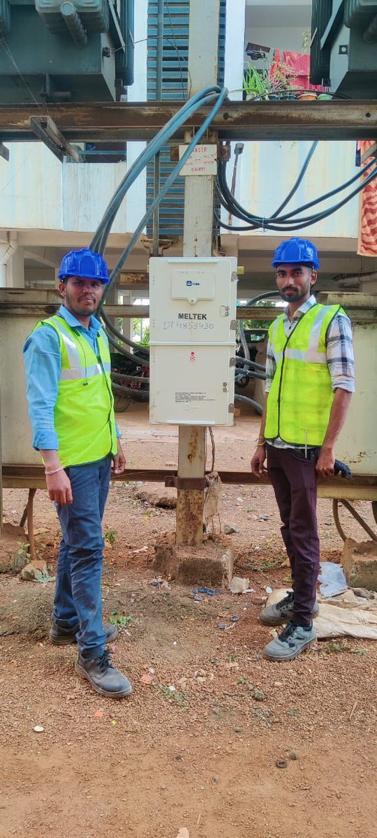 InventiveSoft's tweet photo. Powering Up Raipur! ⚡
DT meter installation is underway in Raipur, Chhattisgarh as part of the TATA Power Smart Metering Project. Smarter hashtag#energy management for a brighter tomorrow! 

Together on the path of achieving Smart India through Smart Metering.

#SmartEnergy https://t.co/TMsrnsPvjc