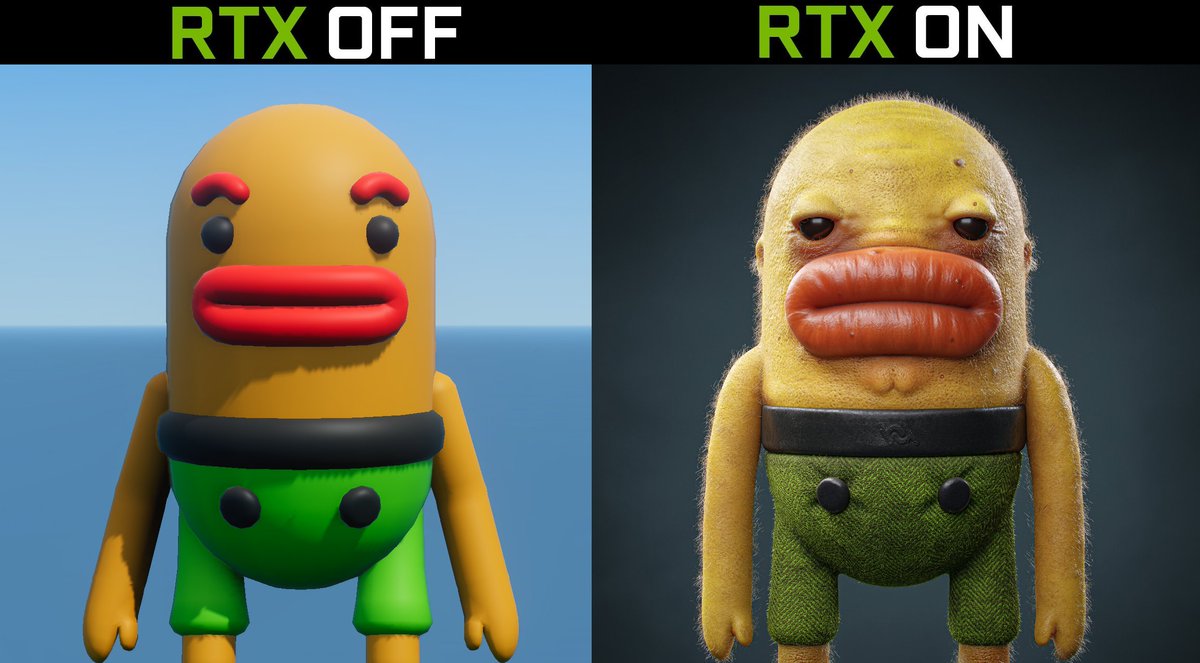 HypeHype mascot "Ping." 

Old renderer (left). Concept art with future renderer (right) :D