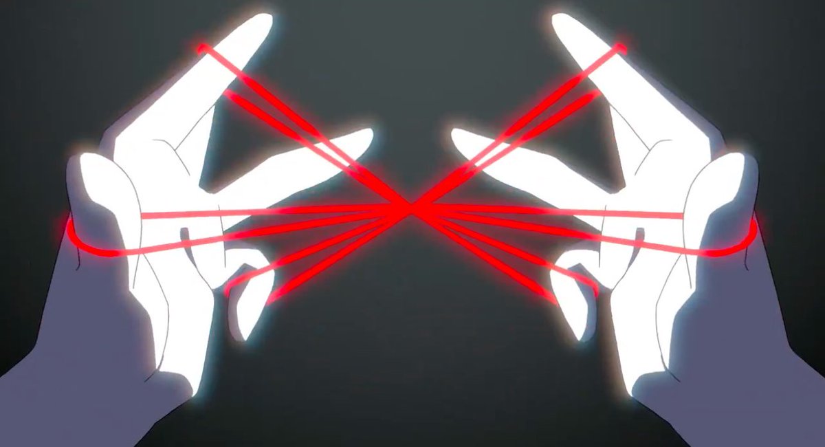 あやとりのシーン意図的にリズム乗って作ってるのかな？

手遊び系は誰でもやりやすいからTikTokでも
やる人出てきそう！