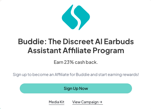 buddie_ai's tweet photo. 🎉 Exciting News! 
We’ve just launched our project on Kickbooster! ����
Join our affiliate program and earn rewards by sharing our project with your community! 
👉 https://t.co/mQCGQW86O1 https://t.co/2TQXZaxrg6