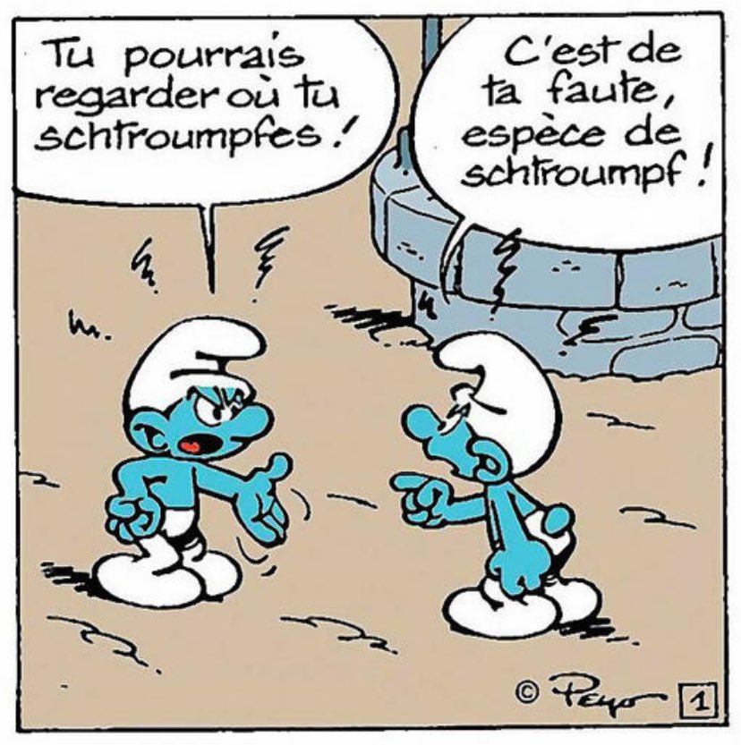 daily_Peyo's tweet photo. La menace Schtroumpf, volume 20 https://t.co/ONfbFXjpwP