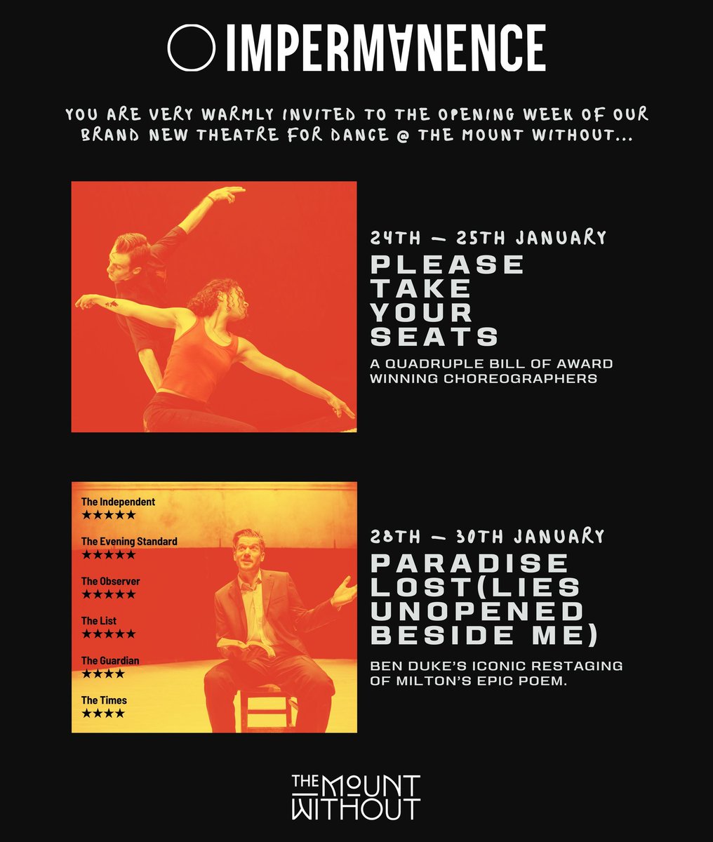 For more info and to book tickets please follow the link xx

impermanence.co.uk/whats-on
