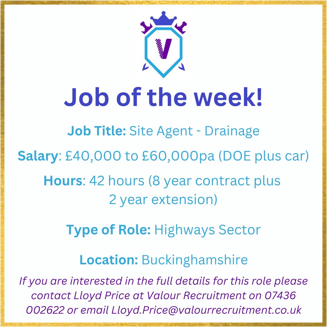 ValourTweets's tweet photo. #Jobs Please get in touch with the team if you would like more information...excellent opportunity to progress your career...#career https://t.co/g1BBDHN6Xm
