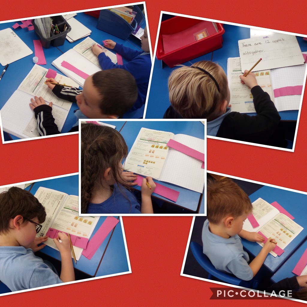 In numeracy, Hydra have been using bar models to work out multiplication word problems