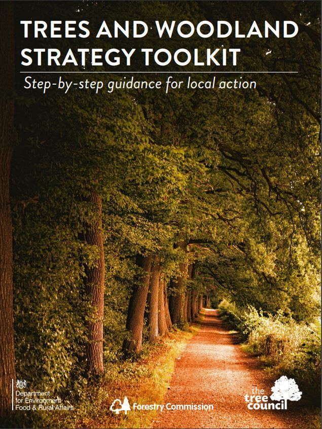 Our Trees and Woodland Strategy Toolkit is a step-by-step guide for Local Authorities and their stakeholders to develop and deliver a local tree strategy and harness the long-term benefits that trees can bring to local communities. 

It provides practical guidance, insightful