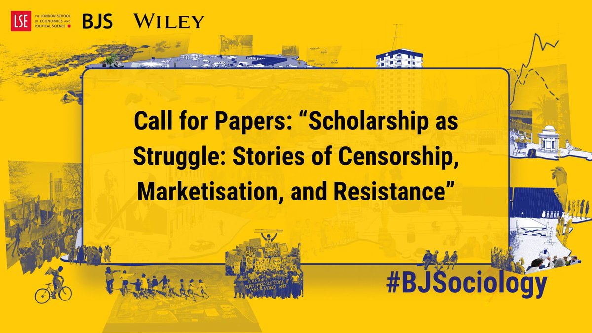 We are seeking reflections by sociologists from across the world on the ongoing managerial and ideological attacks on higher education.

Find out more about the project and the call for submissions here ➡️ buff.ly/3XOrZXx
