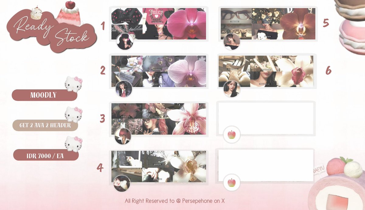 Evee!  Help  repost  boleee?  TYSM #♥︎

‘So  so,  aku  punya  30  layout  ready  stock  girl  group  (mostly  terbaru).   Details  on  pict  &amp;&amp;  list  muse  cek  ALT. Pay  via  Qris  /  e—wallet.  ( @ )  after dm,  ‘mkaay?

tags. #zonauang  #zonajajan