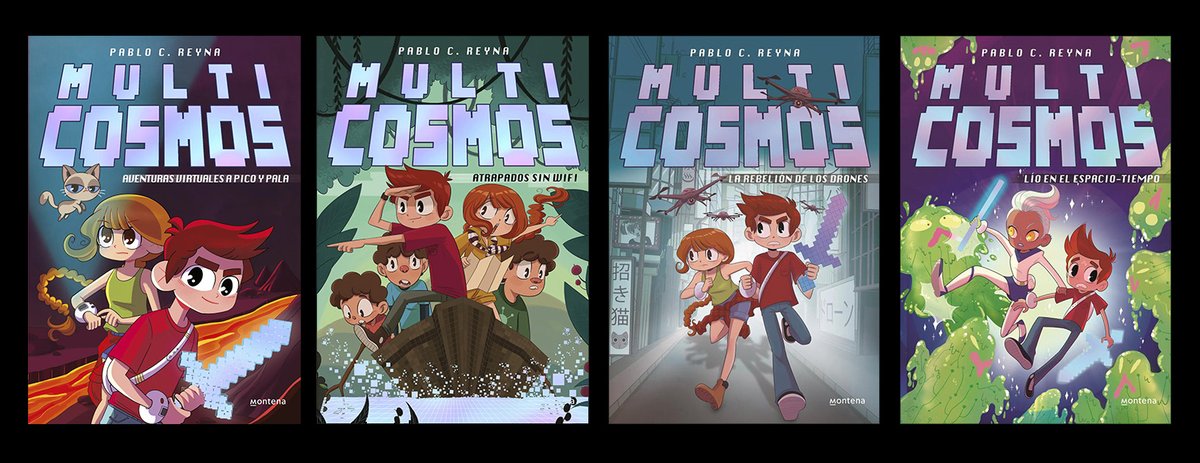 Pablo C. Reyna (@pablocreyna) on Twitter photo <a href="/lujus/">Luján Fernández🌸</a> <a href="/penguinkidsES/">Penguin Kids España</a> Los libros se han rediseñado a fondo, los textos se han actualizado e incluso se han añadido más ilustraciones. Si tenéis un chaval de 9+ al que le molen los videojuegos (y quizá no mucho leer), MULTICOSMOS lleva años funcionando.
tormentalibros.com/es/coleccion/m… <a href="/lujus/">Luján Fernández🌸</a> <a href="/penguinkidsES/">Penguin Kids España</a> Los libros se han rediseñado a fondo, los textos se han actualizado e incluso se han añadido más ilustraciones. Si tenéis un chaval de 9+ al que le molen los videojuegos (y quizá no mucho leer), MULTICOSMOS lleva años funcionando.
tormentalibros.com/es/coleccion/m…