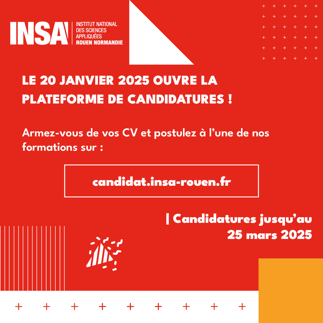 INSA Rouen Normandie (@insarouen) on Twitter photo Le grand jour est arrivé !
Dès lundi prochain, la plateforme de candidature pour nos formations par apprentissage ouvre ses portes.
Munissez-vous de votre CV et lancez-vous dès maintenant !
candidat.insa-rouen.fr <a href="/insarouen/">INSA Rouen Normandie</a> Le grand jour est arrivé !
Dès lundi prochain, la plateforme de candidature pour nos formations par apprentissage ouvre ses portes.
Munissez-vous de votre CV et lancez-vous dès maintenant !
candidat.insa-rouen.fr <a href="/insarouen/">INSA Rouen Normandie</a>